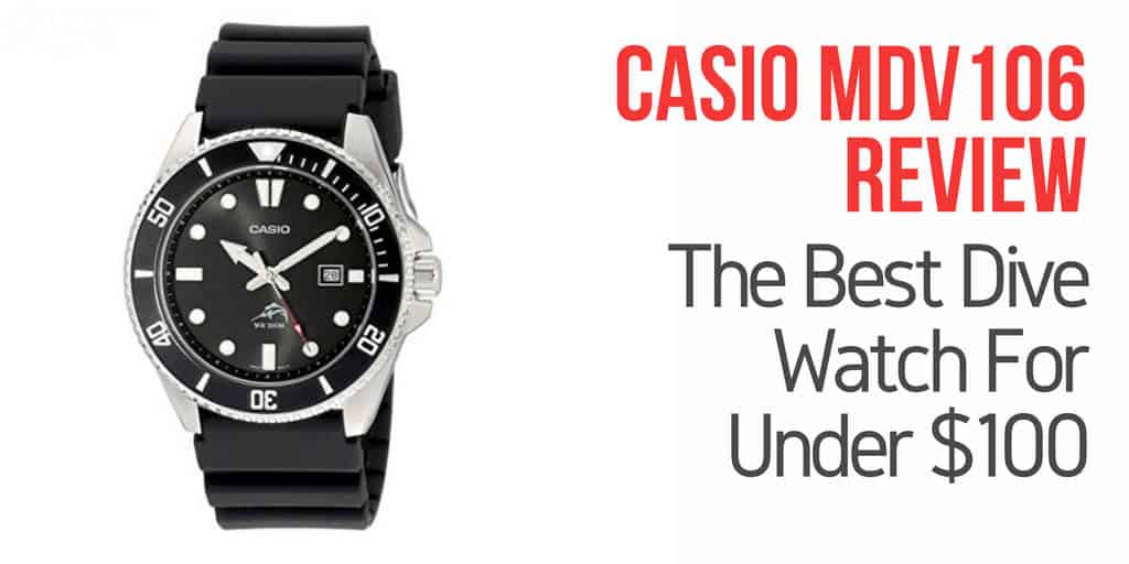 Casio mdv106 dive watch