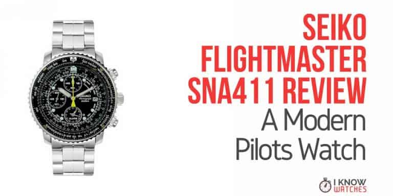 Seiko flightmaster SNA411 Review