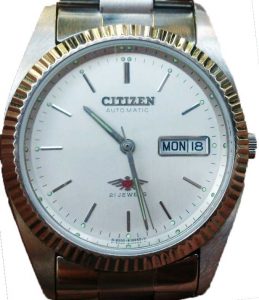 citizen eagle 7 white dial with steel