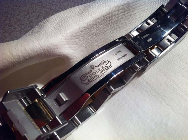 Rolex Deployant Clasp with Safety