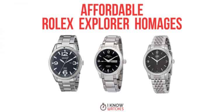 watches similar to rolex explorer