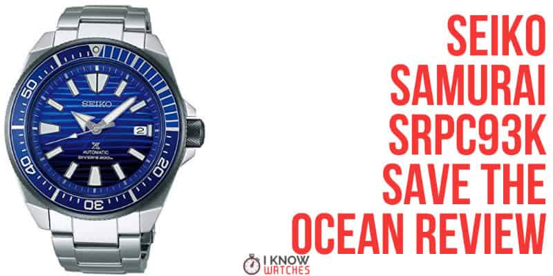 Seiko samurai save the ocean review hot sale