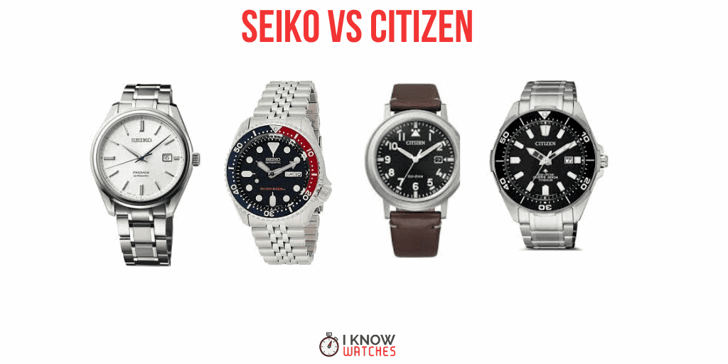 Descubrir 59+ imagen casio vs seiko vs citizen