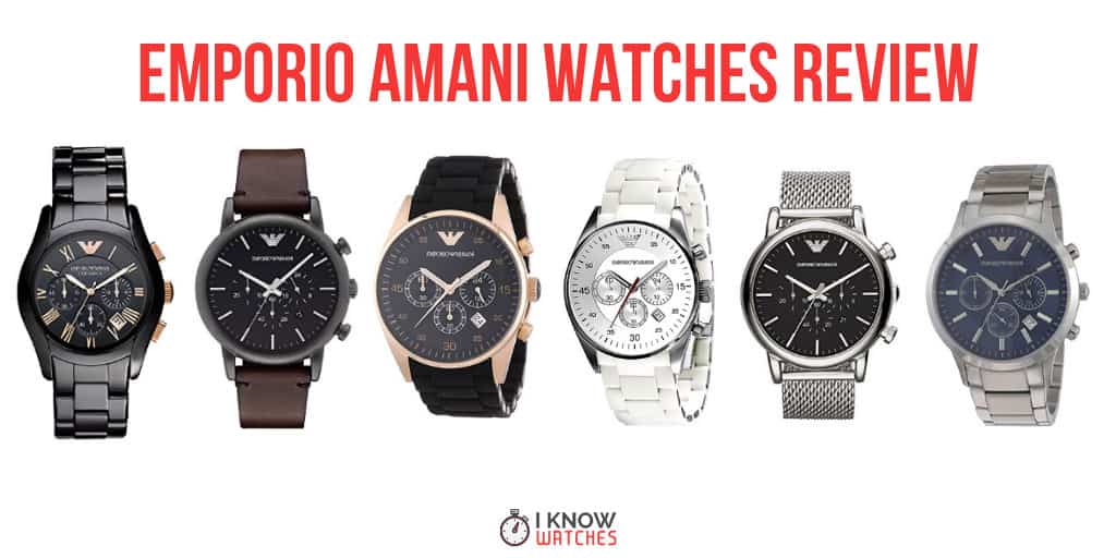 emporio amani watches