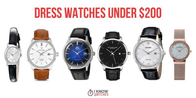 Best dress discount watches under 200