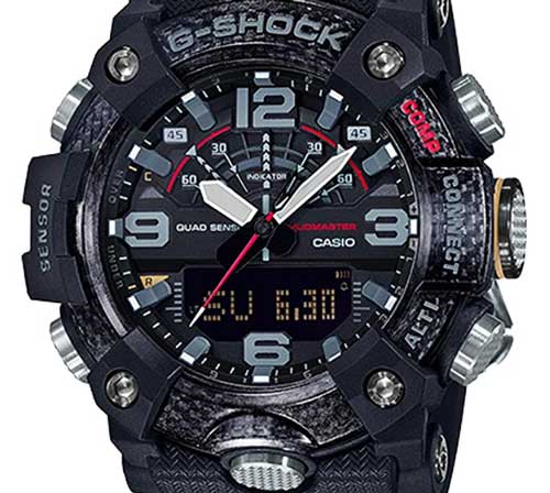 casio g-shock ggb100 mudmaster dial