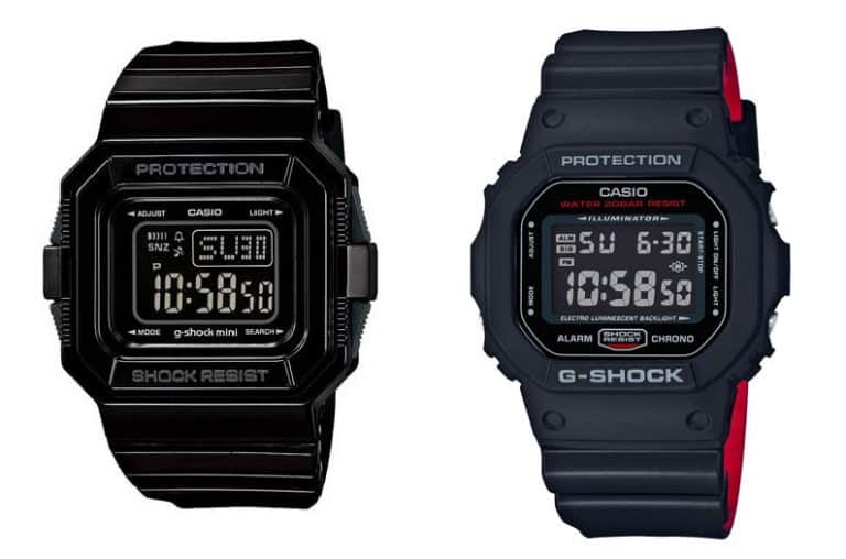 g shock mini size