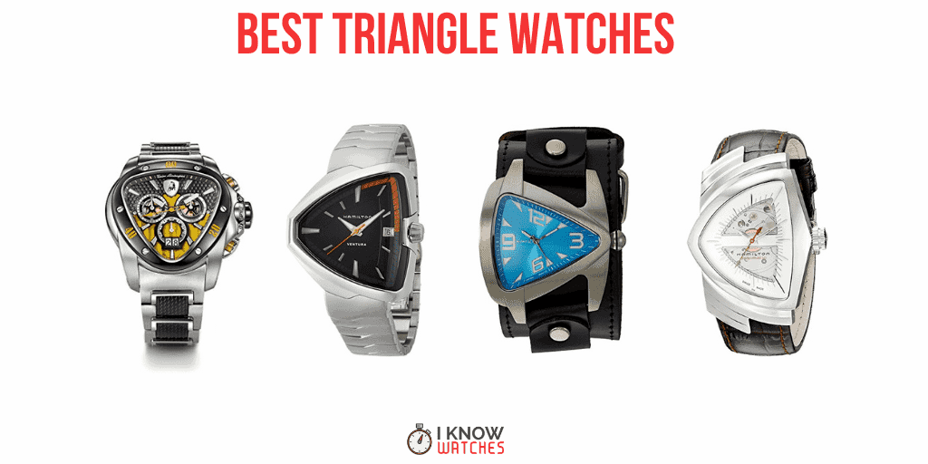 mens triangle watch