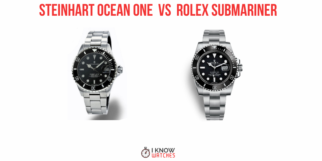 steinhart ocean one 39 vs rolex submariner