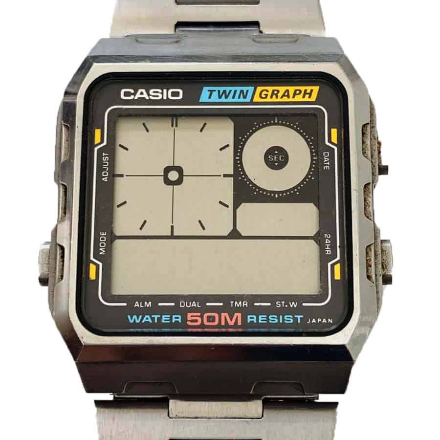 Casio AE-20W Twin Graph Watch (588) I Know Watches