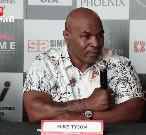 Press Conference With Mike Tyson