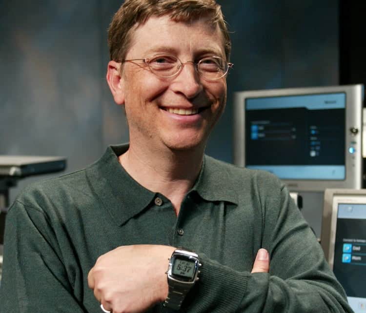 El reloj de online bill gates