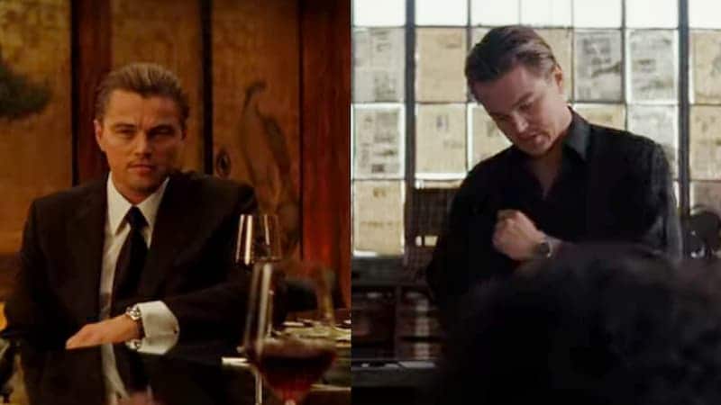 leonardo dicaprio inception watches