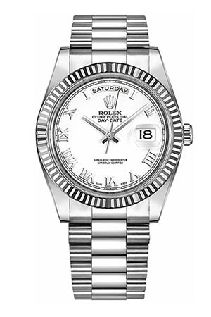 Rolex Day Date in White Golf - 218239