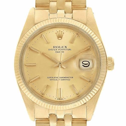 rolex gold date just jubilee narcos