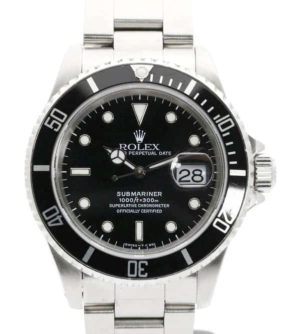 rolex submariner date 16610