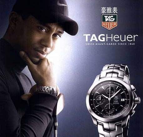 Tag heuer link tiger best sale woods limited edition 2002