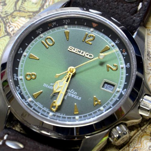 Seiko SARB017 Alpinist face Seiko SARB017 Alpinist face